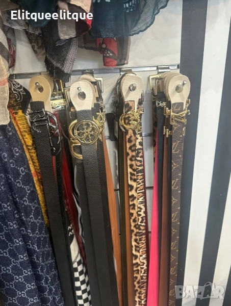 колани от естествена кожа в кутия guess pinko louis vuitton , снимка 1