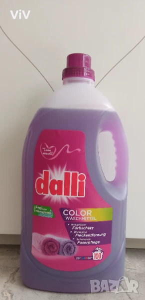 Tечен прах Dalli Color цветно 5л/100 пр, снимка 1