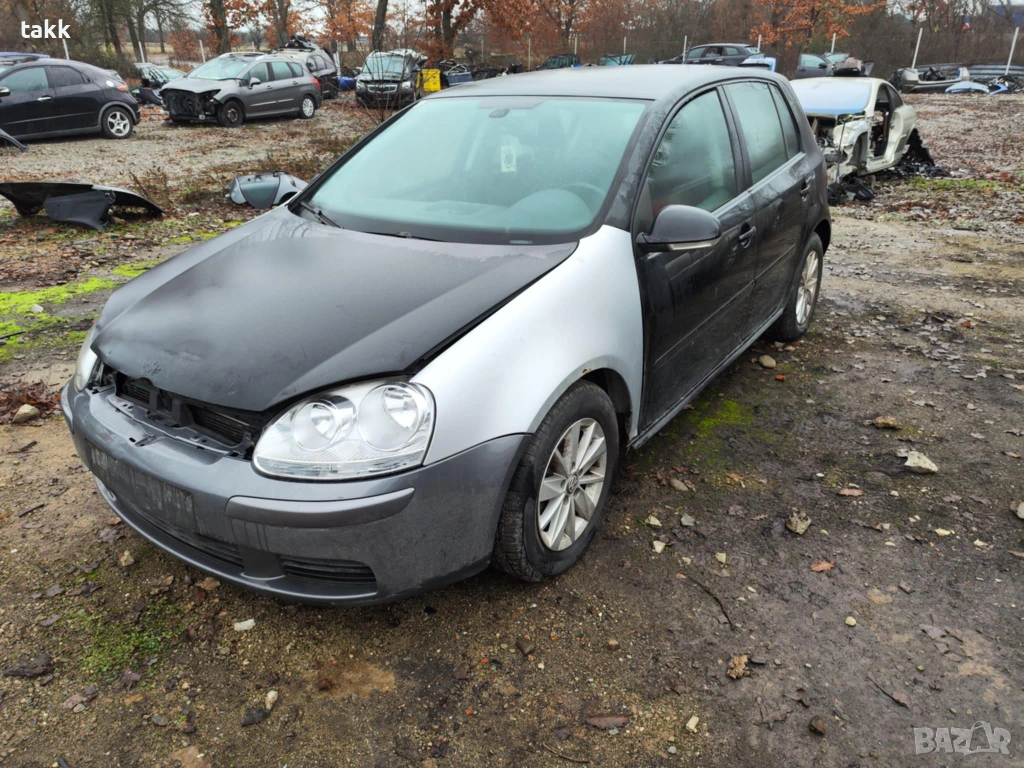 Golf 5 1.9tdi 90кс код на мотора BXJ на части, снимка 1