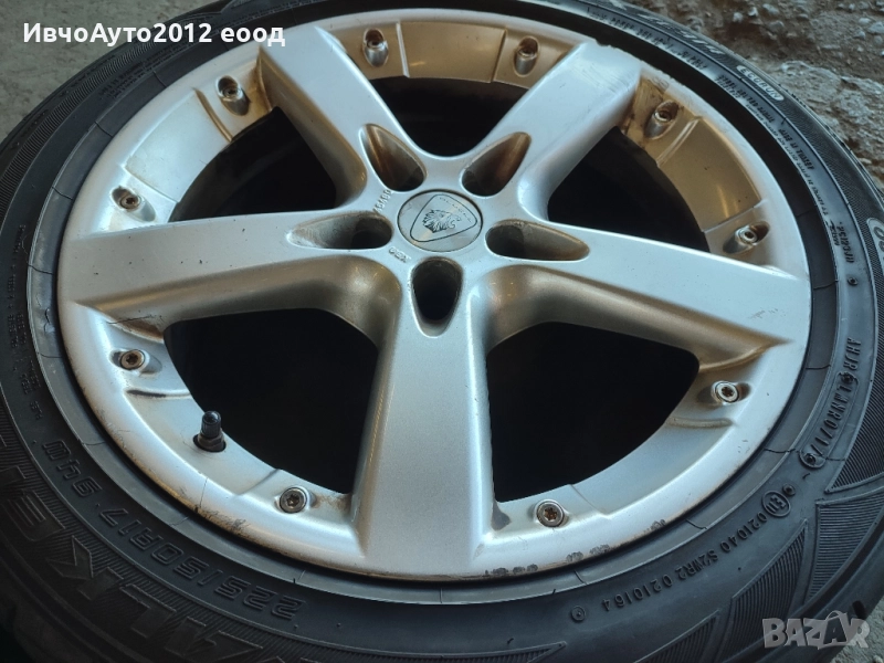 Алуминиеви джанти 17 Peugeot Expert 807 Citroen Berlingo C8 Fiat scudo ulysse, снимка 1