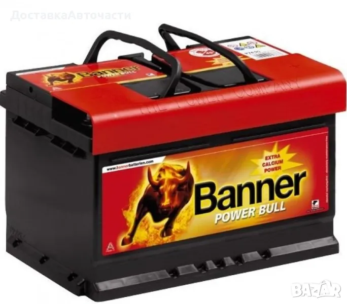Акумулатор Banner Power Bull 74 Ah P74 12, снимка 1
