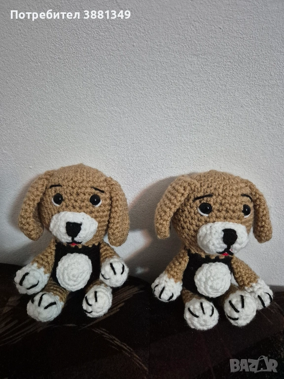 Кученца Бигъл - ръчно изработени, снимка 1