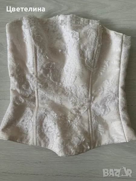 Сватбено бюстие , снимка 1