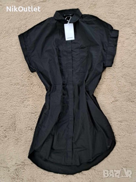 Monki black shirt dress, снимка 1
