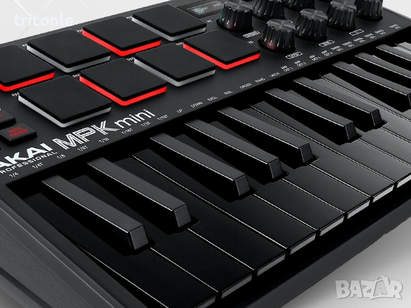 Akai MPK Mini MK3 Black Миди клавиатура , снимка 1