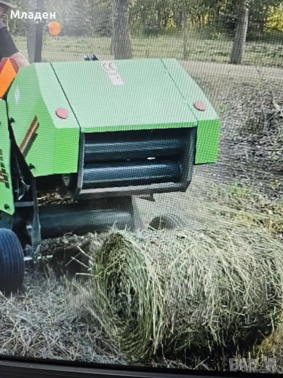 Малки ролни бали сено, снимка 1