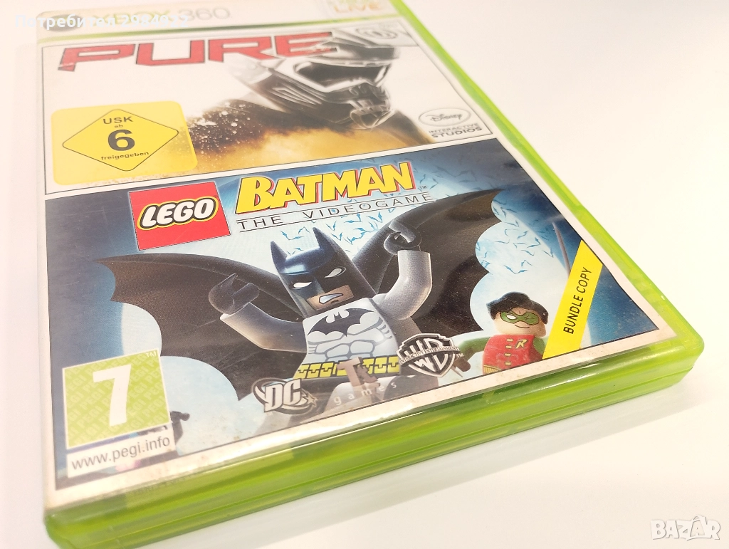 Lego Batman / Pure Double Pack за xbox 360/xbox one, снимка 1