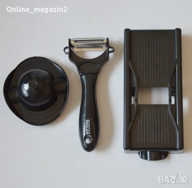 Белачка и ренде 2 в 1, с подарък приставка за нарязване на зеленчуци TV487, снимка 1