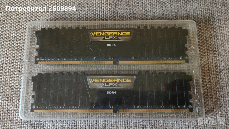 Corsair Vengeance LPX DDR4 32GB (2x16) 3600MHz RAM, снимка 1
