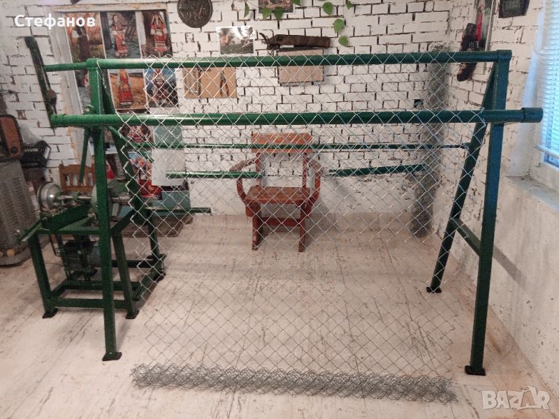 Машина за плетене на оградна мрежа, снимка 1