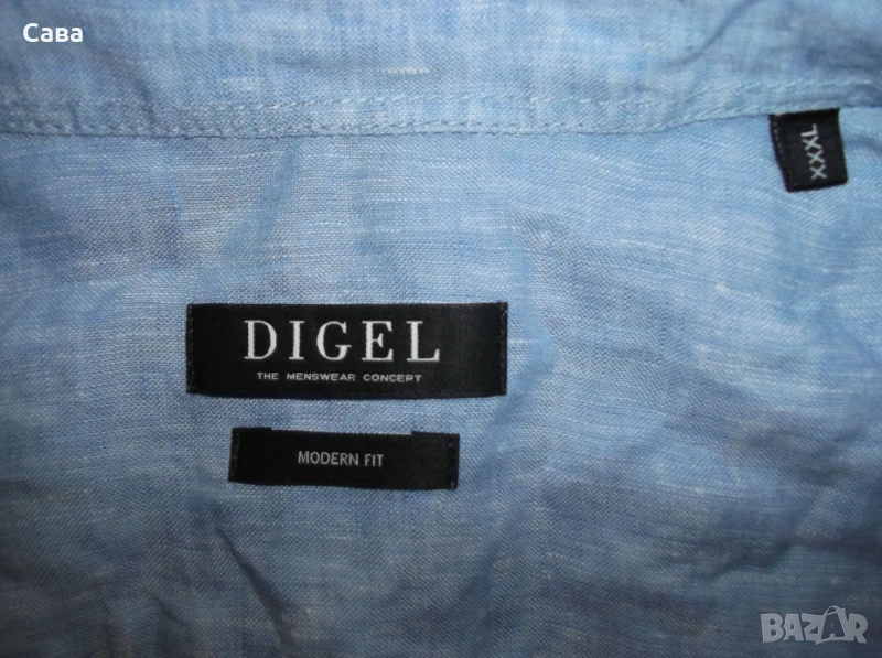 Ленена риза DIGEL  мъжка,3ХЛ, снимка 1