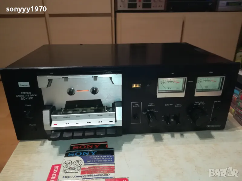SANSUI SC-1110 DECK MADE IN JAPAN-ВНОС SWISS 2405251945, снимка 1