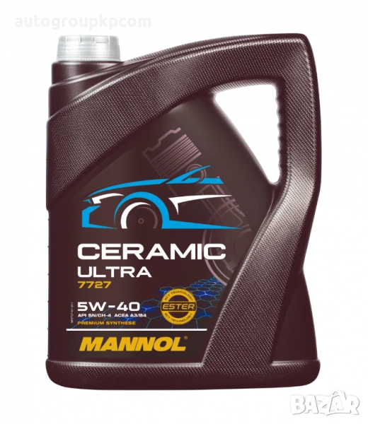 MANNOL- 5W40 -CERAMIC Ultra Syntese, снимка 1