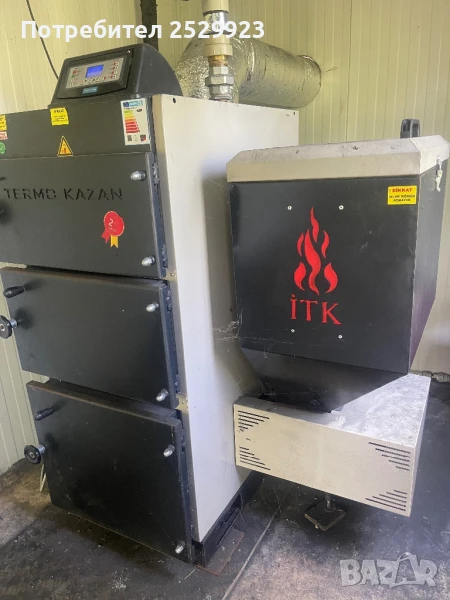 Комбиниран котел с въглища и дърва, снимка 1