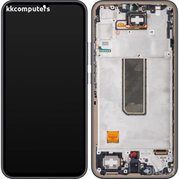 LCD Дисплей за Samsung SM-A346 / A34 / 5G 2023 / GH82-31200A / GH82-31201A / Тъч скрийн + Рамка / Че, снимка 1