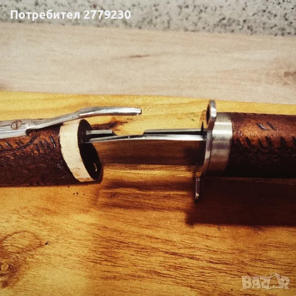  Нож с вилица колекция или сувенири, снимка 1