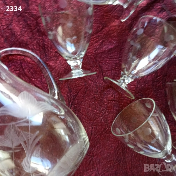 Тънкостенни чашки стъкло, снимка 1