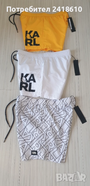 Karl Lagerfeld Mens Swimwear Size M и L 3Броя НОВО! ОРИГИНАЛНИ! Мъжки Бански!, снимка 1
