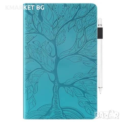 Samsung Galaxy Tab S9+Life Tree Series Кожен Калъф и Протектор, снимка 5 - Калъфи, кейсове - 48105727