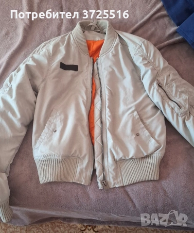 Дамски дрехи – палта, бомбер и блуза (добро състояние), снимка 8 - Якета - 53734313