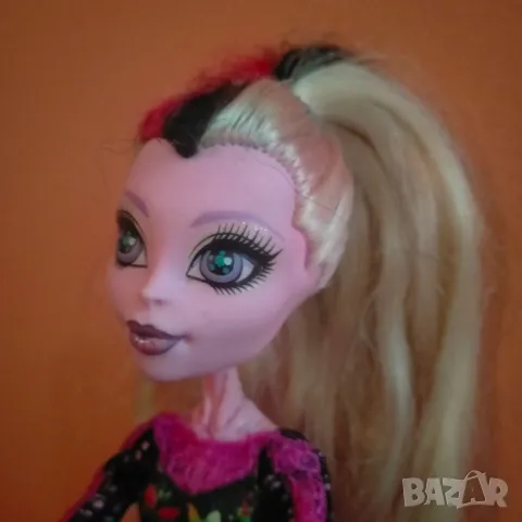 Колекционерска кукла Monster High Freaky Fusion Hybrids Bonita Femur Mattel 2014 , снимка 6 - Колекции - 46848298