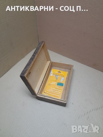 Стара Дървена Кутия За Пренадлежности., снимка 7 - Антикварни и старинни предмети - 45952815