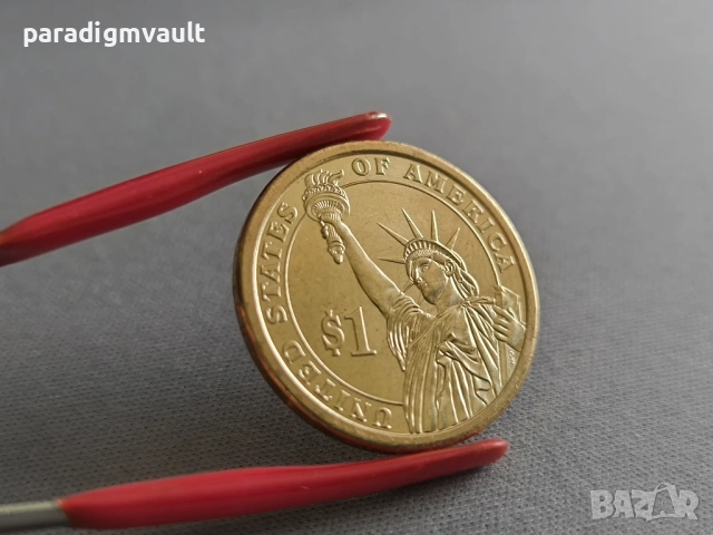 Монета - САЩ - 1 долар (Джордж Вашингтон) UNC | 2007г., снимка 2 - Нумизматика и бонистика - 53060060