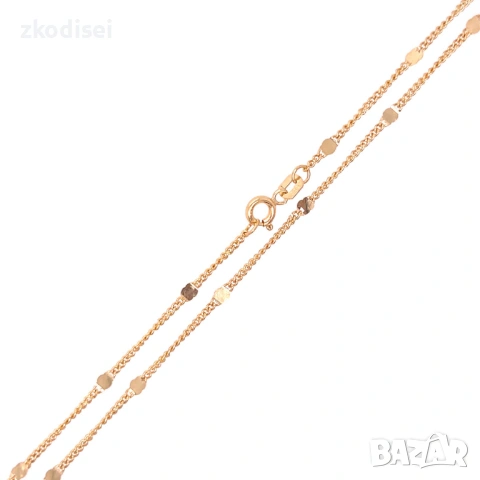 Златен синджир 3,01гр. 50,0см. 14кр. проба:585 модел:37744-6