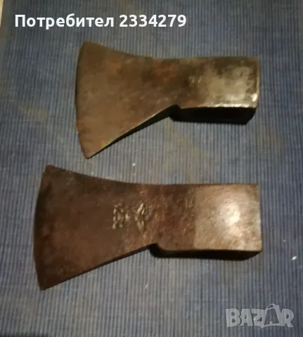  Стари военни немски секири, тупори от WW-2, снимка 1 - Антикварни и старинни предмети - 48083696