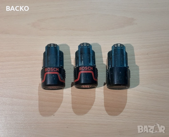 Батерии BOSCH 12V  Li-Ion, снимка 4 - Винтоверти - 52952877