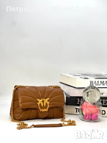 Pinko дамска чанта, снимка 7 - Чанти - 51300485