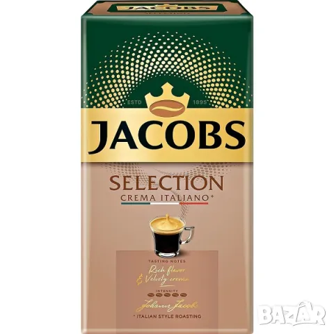 Мляно кафе Jacobs Selection Crema Italiano – 500гр, снимка 1 - Кафемашини - 47153219