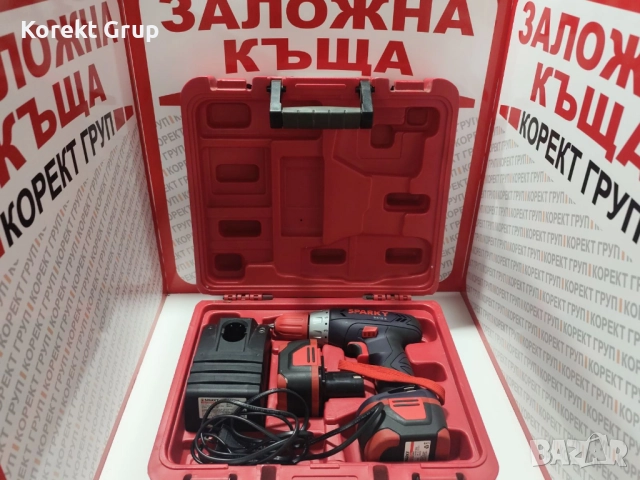 Aкумулаторна бормашина/винтоверт Sparky BR 12E-CH /12V, 2Ah/