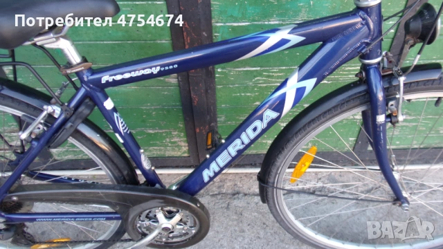 Алуминиев велосипед MERIDA колело 28", снимка 5 - Велосипеди - 53809771
