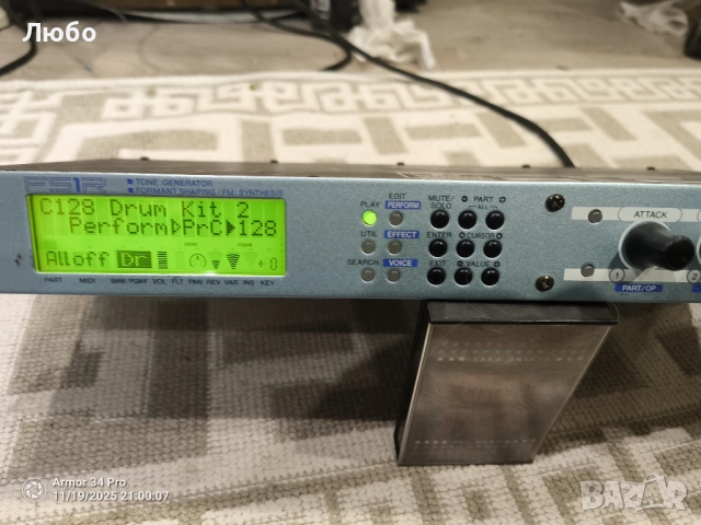 YAMAHA FS 1R, снимка 11 - Ресийвъри, усилватели, смесителни пултове - 52471371