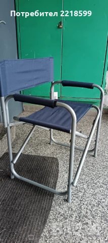 Къмпинг стол сгъваем усилен , снимка 3 - Къмпинг мебели - 53716017