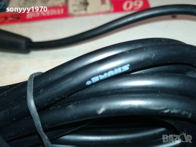 SHURE-КАБЕЛ ЗА МИКРОФОН 1911251024, снимка 15 - Микрофони - 52463111