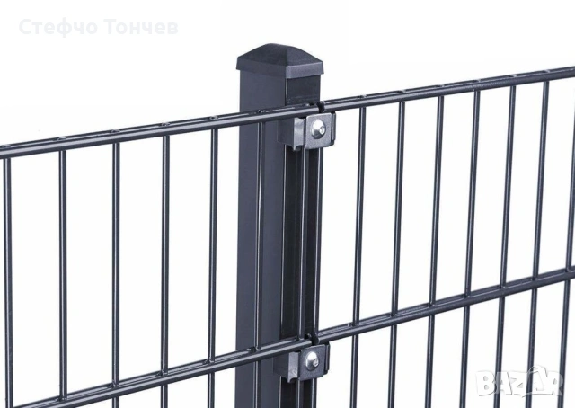 Оградни пана с двойни телове. 2D пана 6/5/6 мм. и 8/6/8 мм., снимка 2 - Строителни материали - 53405266