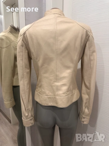 FERRE дамско яке естествена кожа S/M, снимка 6 - Якета - 54003592