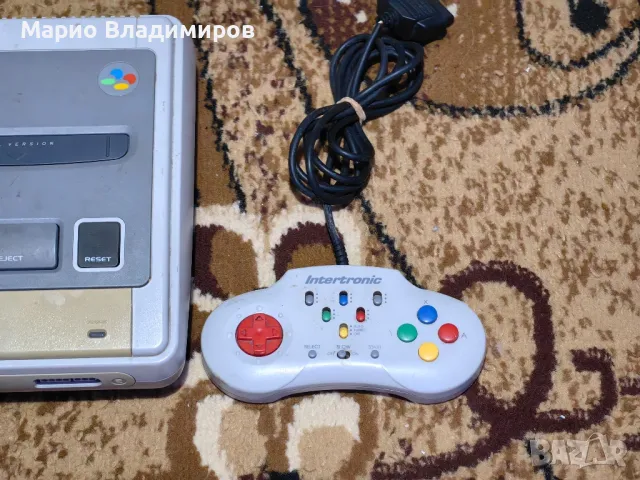 Nintendo Snes с игра подарък , снимка 4 - Други игри и конзоли - 47486818