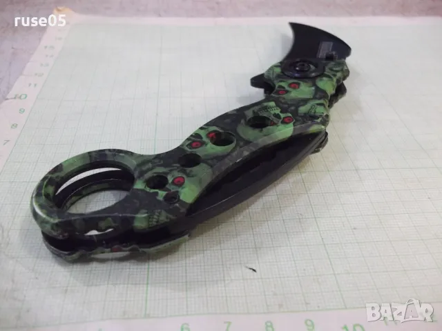 Нож "Derespina GY19-B Karambit Tactical" стоманен сгъваем, снимка 10 - Ножове - 47011731