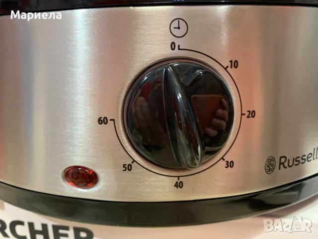 Уред за готвене на пара на Russell Hobbs Cook@Home / Уред за здравословно готвене 800W, снимка 12 - Други - 46594126