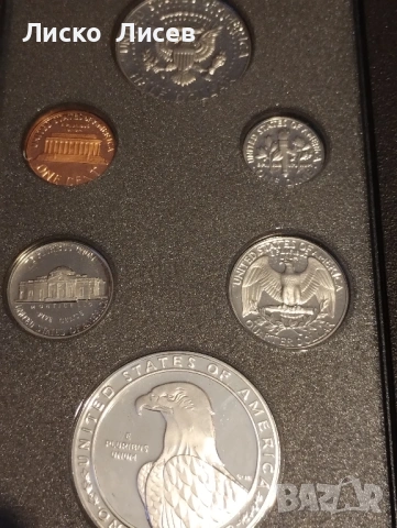 САЩ 1983г. сет мат-гланц, снимка 6 - Нумизматика и бонистика - 53605511
