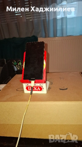 Стойка за телефон с надпис ЦСКА, снимка 4 - Селфи стикове, аксесоари - 53261192
