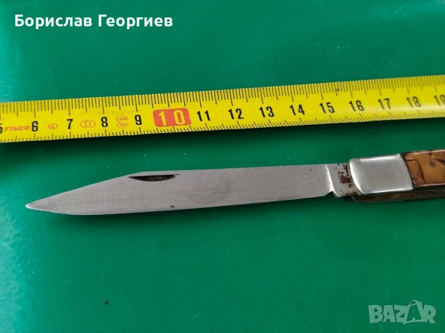 Старо български ножче Велико Търново , снимка 2 - Ножове - 52477471