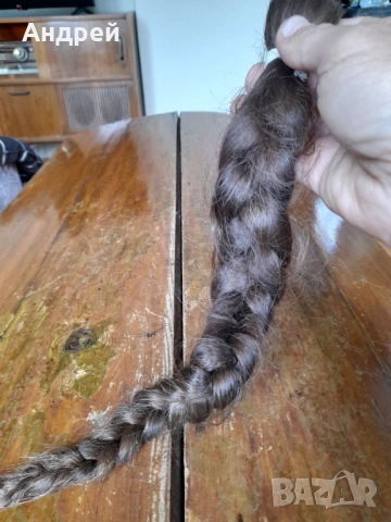 Стара естествена коса #17, снимка 3 - Други ценни предмети - 54174440