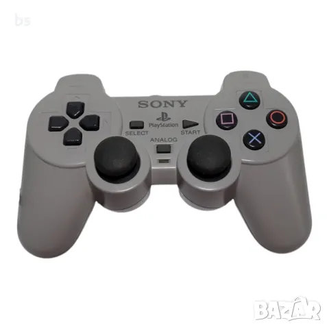 PS1 Dualshock controller SCPH 1200 classic gray , снимка 2 - Аксесоари - 48259228