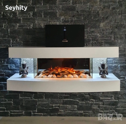 Елекртическа Камина, снимка 4 - Камини - 54210856