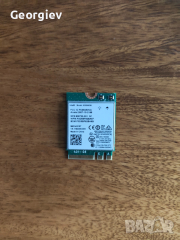 Intel Dual Band AC 8260NGW WiFi и Bluetooth m.2 