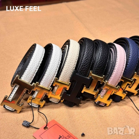 Hermes ⚜️ Естествена Кожа , снимка 2 - Колани - 53396578